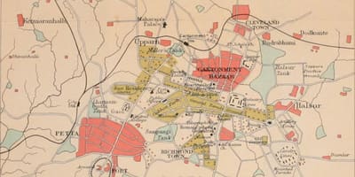 Бангалор старій карті