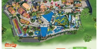 Wonderla Бангалор карті